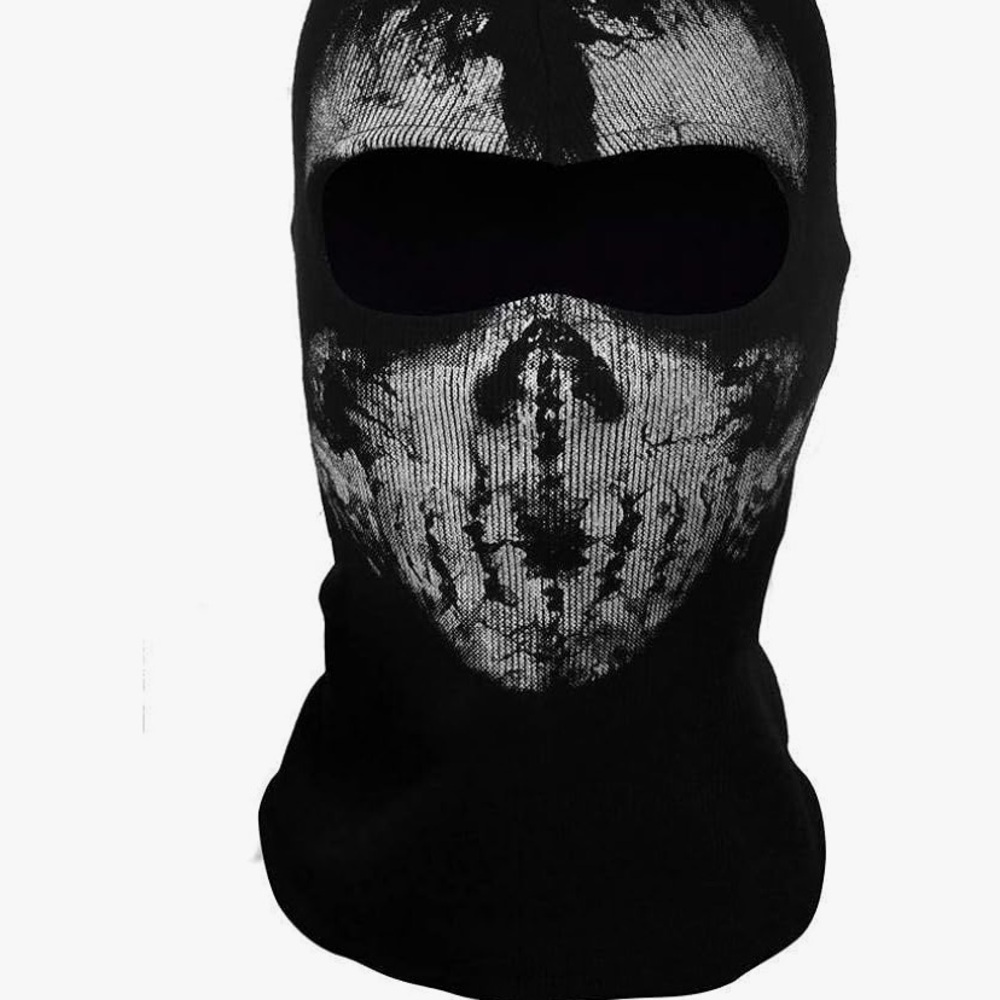 Black Skull Balaclava